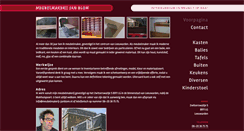 Desktop Screenshot of meubelmakerij-janblom.nl